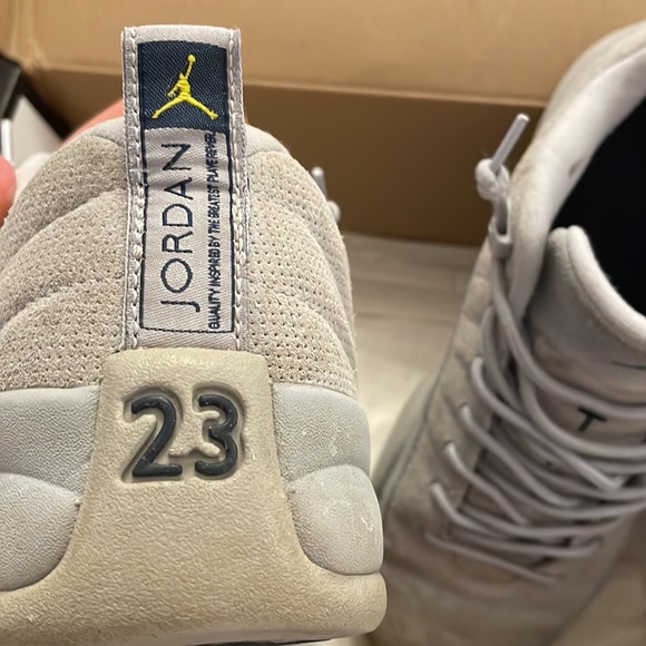 Air Jordan retro 12 low wolf grey GS - Picture 5 of 9